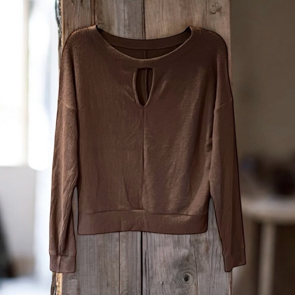 PST Cozy Mixed Ribbed Sweater Sample - Picture 7 of 15